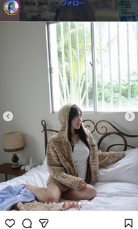 逢田珠里依のインスタグラム＠aida_juriiより