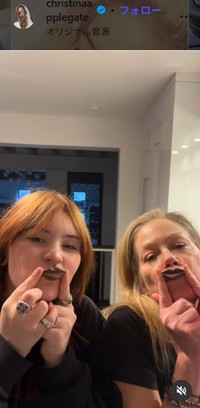クリスティナ・アップルゲイトのインスタグラム＠christinaapplegateより