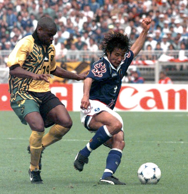 日本のW杯初ゴールを挙げた中山雅史