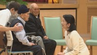 大島青松園をご訪問された秋篠宮妃紀子さま　高松市庵治町　3日