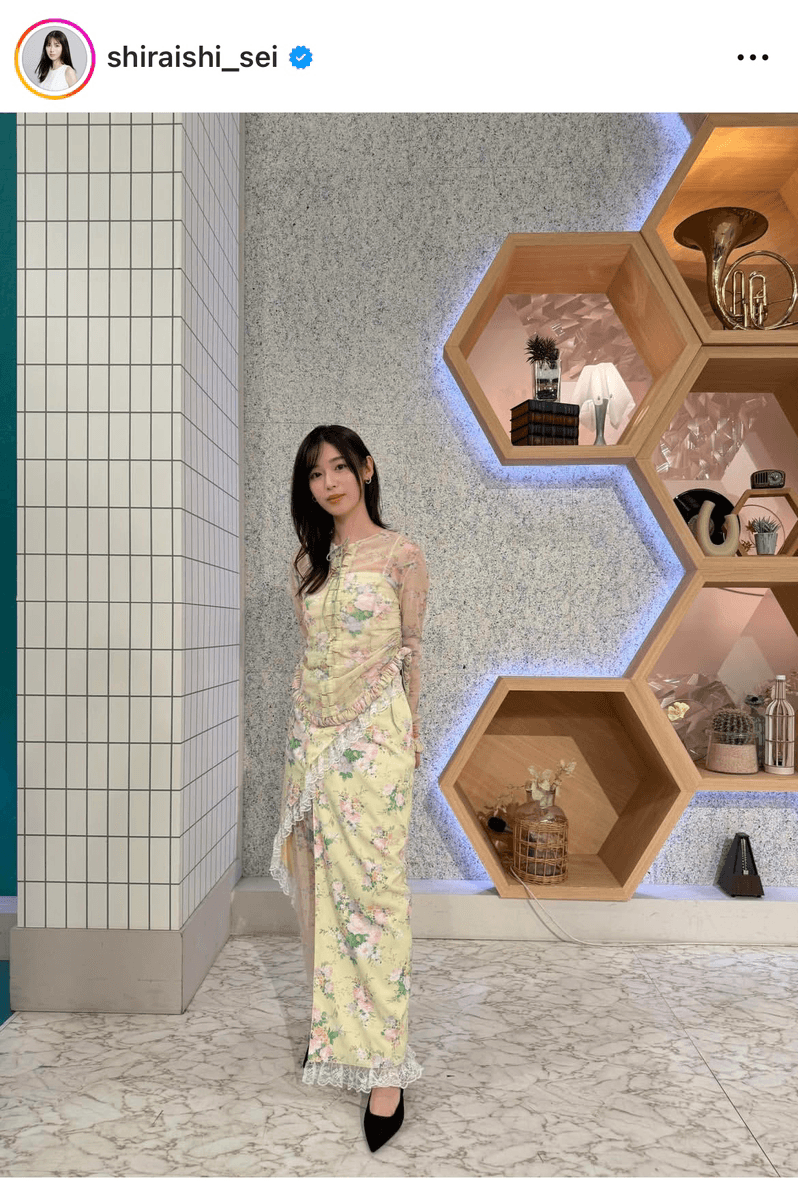 白石聖 (@shiraishi_sei)さんのインスタグラムより