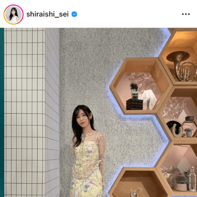 白石聖 (@shiraishi_sei)さんのインスタグラムより