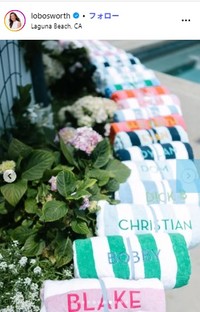 ロー・ボスワースのインスタグラム@lobosworthより