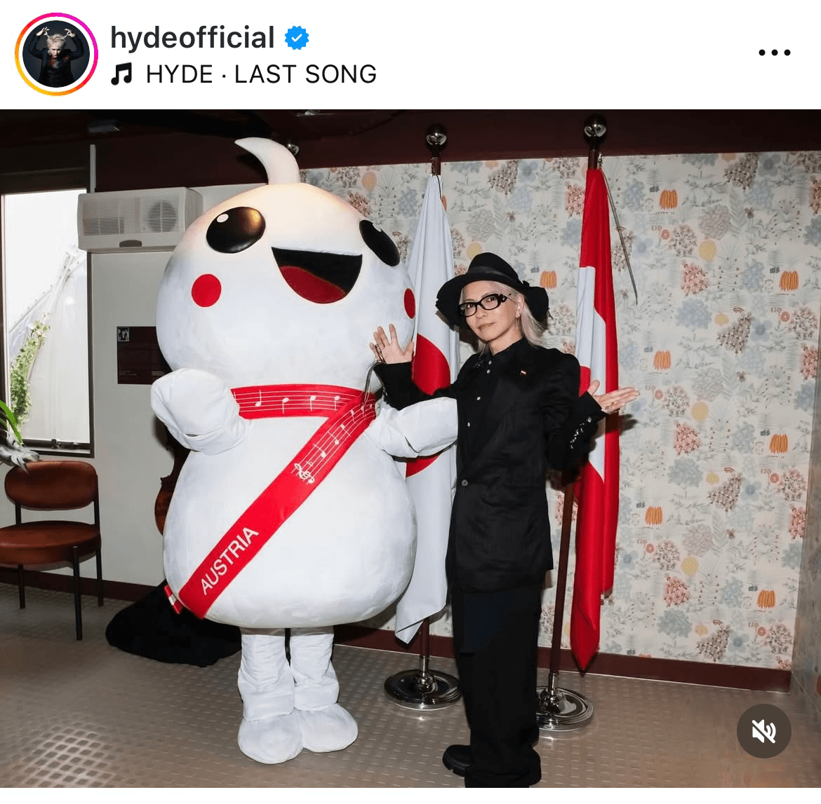 Hyde (@hydeofficial)さんのインスタグラムより