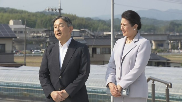 天皇・皇后両陛下が「全国植樹祭」のため岡山に　2日間各地を視察　西日本豪雨被災者らと懇談も