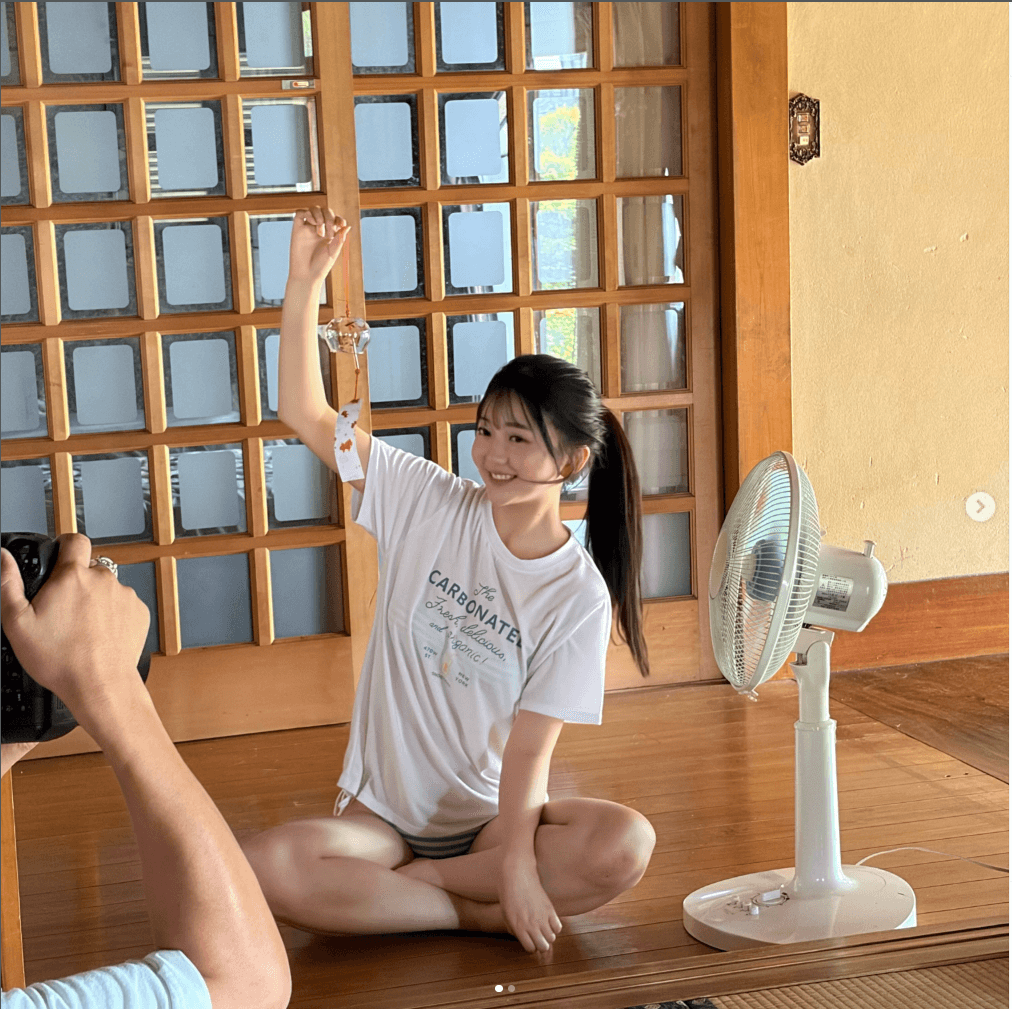 「FLASH」（26年10月6日発売号）に登場した谷心愛のオフショット　本人のインスタグラム（@cocoa_tani）より