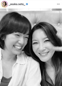 瀬戸朝香のインスタグラム＠_asaka.seto_より