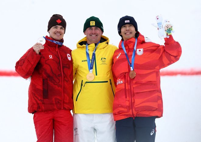 OLYMPICS/ Australian Woods edges Kingsbury on tiebreak to win moguls gold, Horishima wins bronze