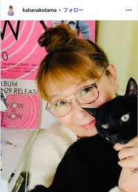 岡崎友紀のインスタグラム@kahanakotamaより