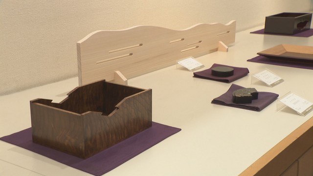 「襲名記念 指物師 裕軒五代 岩木秀斎展」8月31日まで　高松三越　美術画廊