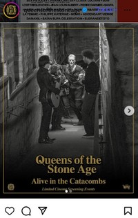 クイーンズ・オブ・ザ・ストーンエイジのインスタグラム＠queensofthestoneageより