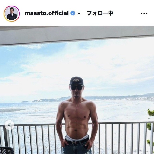 魔裟斗のインスタグラム＠masato.officialより