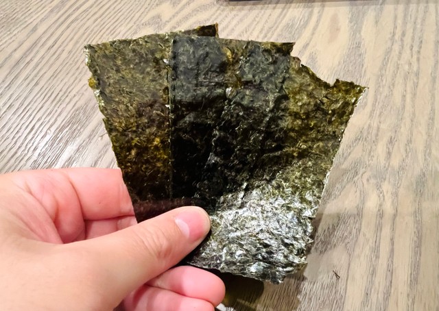 海苔は数年来の不作…（ゆうさん提供）