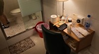 清潔とは言えない部屋内（たむ旅さん提供）