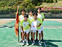 【岡山県高校総体】テニス団体戦　男子は関西、女子は岡山学芸館が優勝