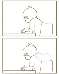 【漫画】『来福』13（くるねこ大和さん提供）