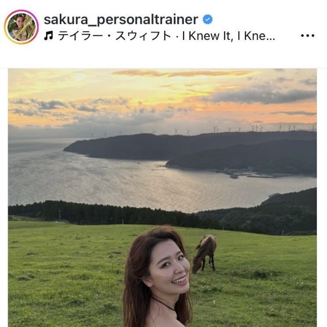 Sakuraのインスタグラム＠sakura_personaltrainerより