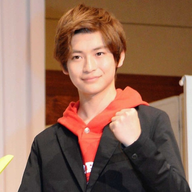 仮面ライダーゼロワンに出演する高橋文哉＝2019年