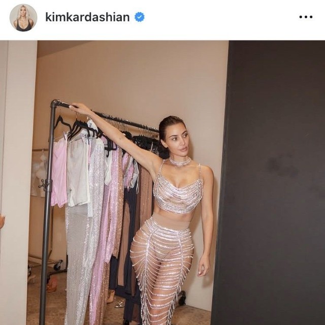 キム・カーダシアンのインスタグラム＠kimkardashianより