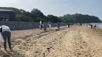 海浜清掃活動　きれいで豊かな「瀬戸内海」に　香川県など11府県・107市町村