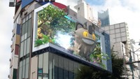 ポケモンたちがクロス新宿ビジョンに大集合！
