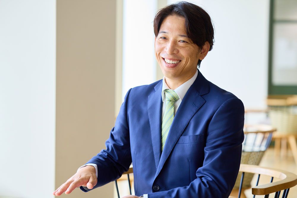 最高の保険体験について語る横澤社長