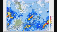 2018年の西日本豪雨の時のレーダー