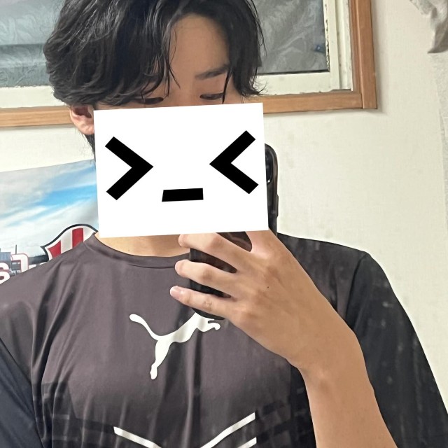 筋トレの成果も徐々に表れてきている／スカイピョンさん（@sky_pyon）提供