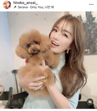 安西ひろこインスタグラム＠hiroko_anzaiより
