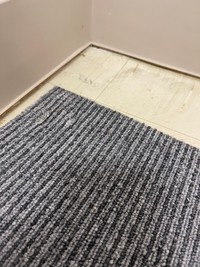 床へのダメージはなし（かずひろさん提供）