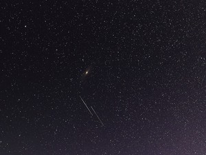 「ほら見て」と誇らしげな彼の声。見上げた先には満点の星空があった
