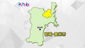 【速報】山林伐採中に倒れた木の下敷きになり男性死亡　宮城・登米市