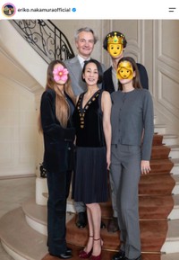中村江里子さんの公式インスタグラムから