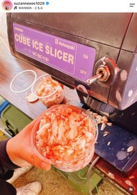 スザンヌさんの公式インスタグラムから