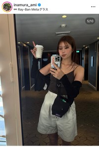 稲村亜美インスタグラム＠inamura_amiより