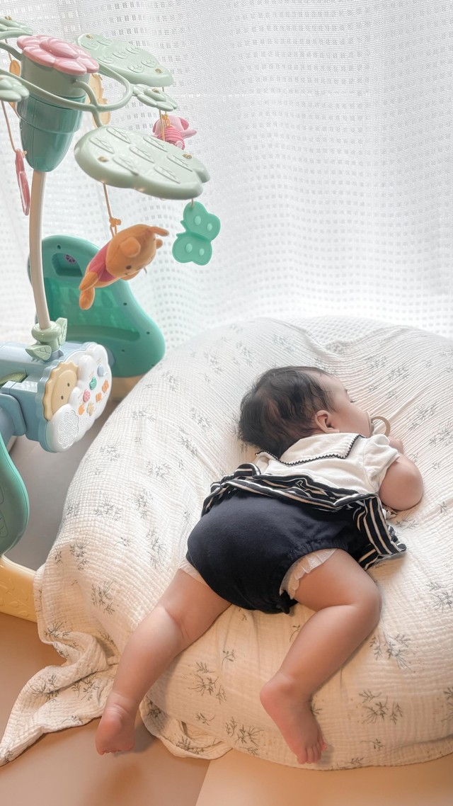 2025年5月生まれの女の子です（めいさん提供）