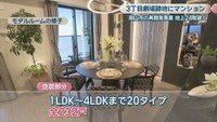 モデルルームの様子