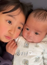 寄り添う姿が何とも可愛らしい♡（提供：＠ennmoo1208さん）
