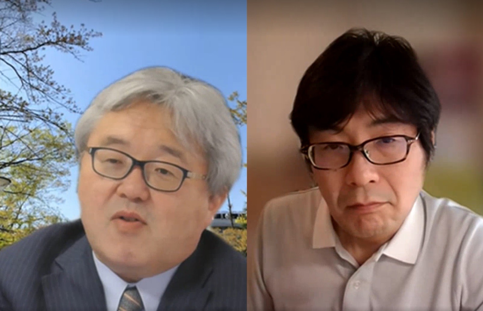堀田教授（リモート取材）