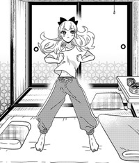 現代の日本に異世界転移した伯爵令嬢の「クラウディア」　(C)岡野く仔/星海社