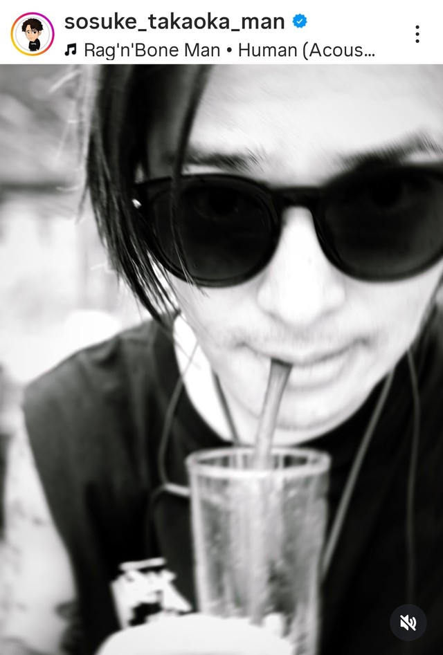 高岡蒼佑（@sosuke_takaoka_man）さんのインスタグラムより