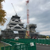 復興の進む熊本城※一般社団法人BRIDGE KUMAMOTO