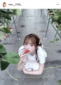 希空のインスタグラム（@noa._.1126_）より＝2025年5月23日投稿