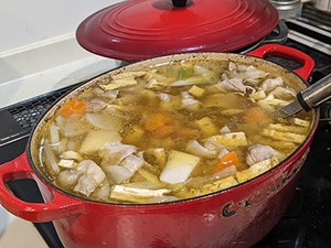 山口祐加さん「私の一品」　「家に帰れば豚汁がある」安心感たっぷりの自炊の味方