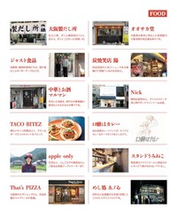 出店する12店はこんなお店です