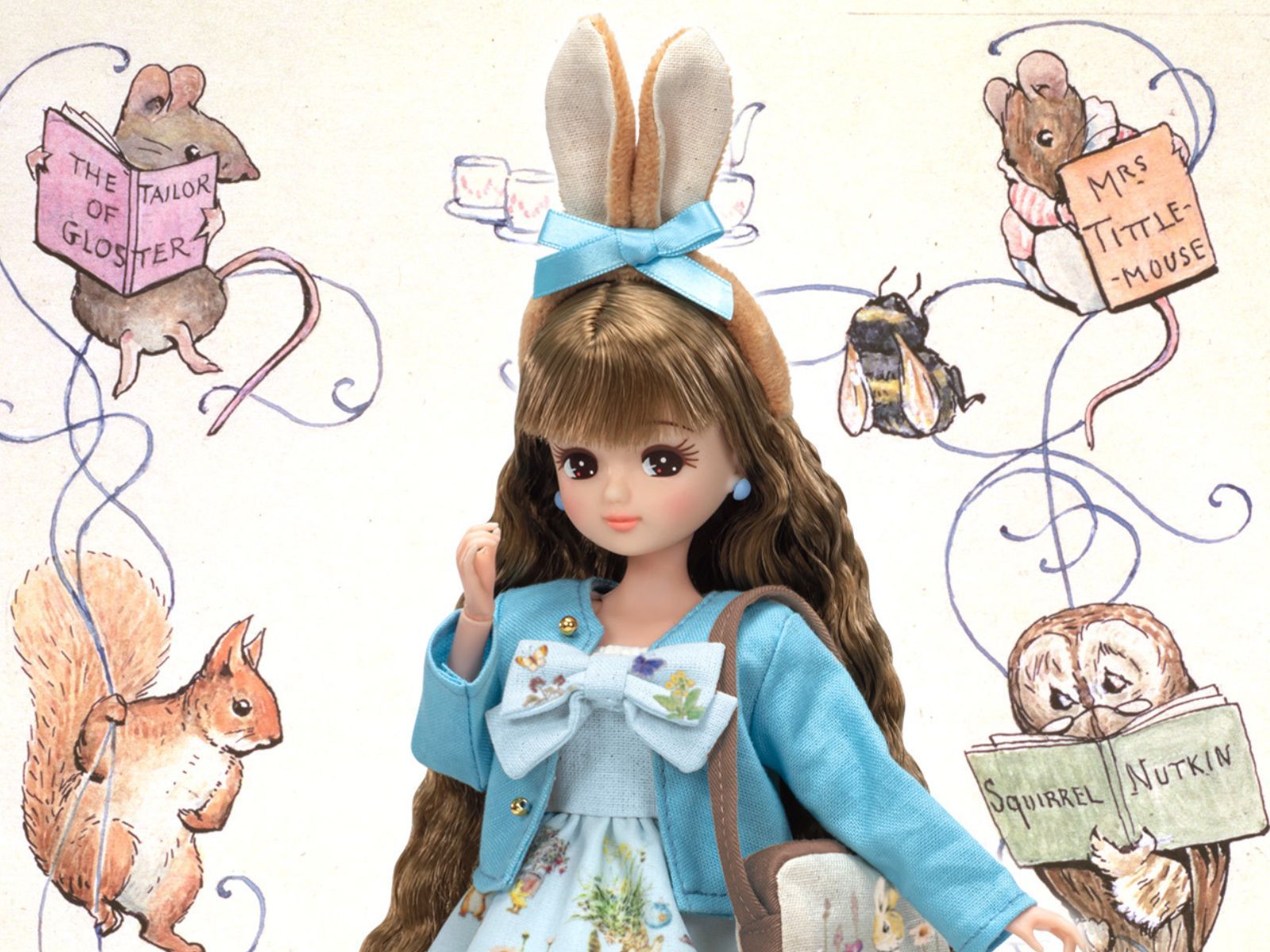 これは欲しい……！」リカちゃんがピーターラビットと初コラボ。作者生誕