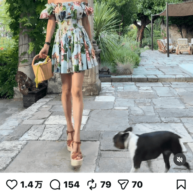 中村江里子(@eriko.nakamuraofficial）さんのインスタグラムより