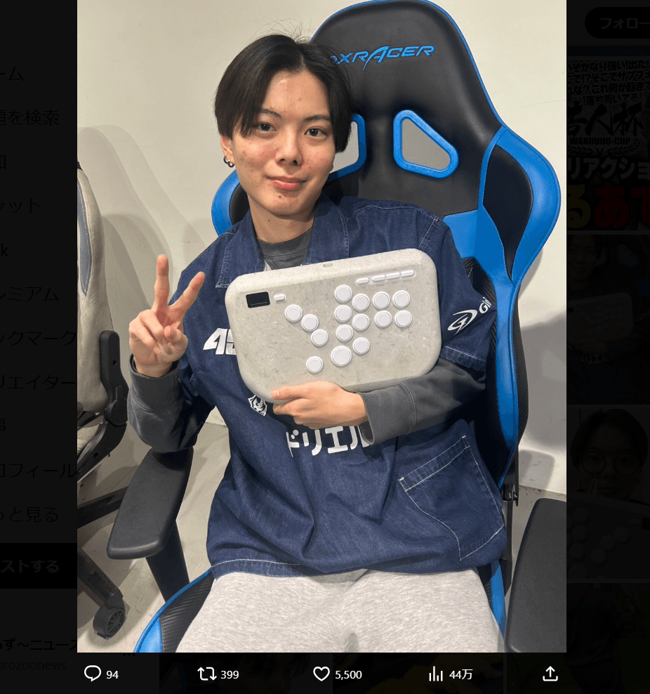 さはらのX（@sahara7h）より