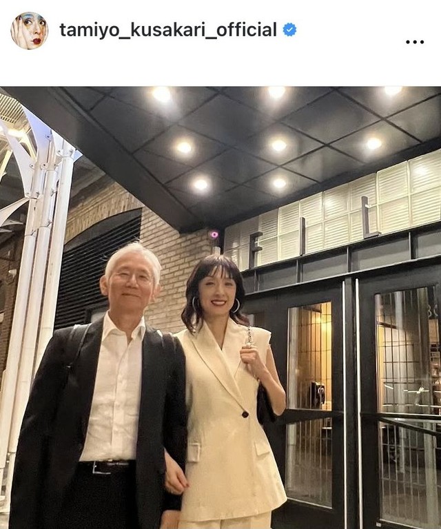 草刈民代のインスタグラム＠tamiyo_kusakari_officialより