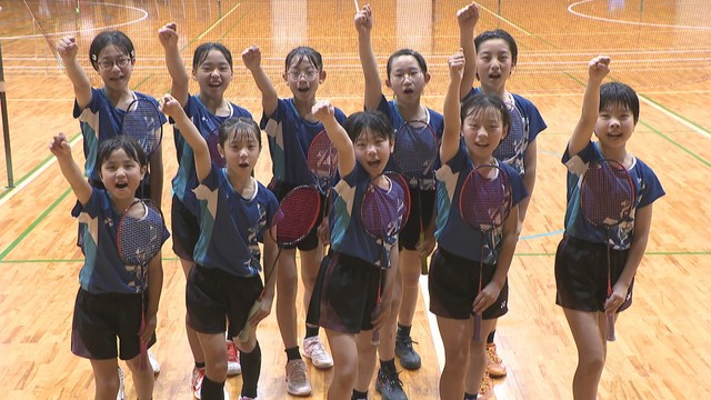 備前市のバドミントンのクラブチーム「ミッキーズ」